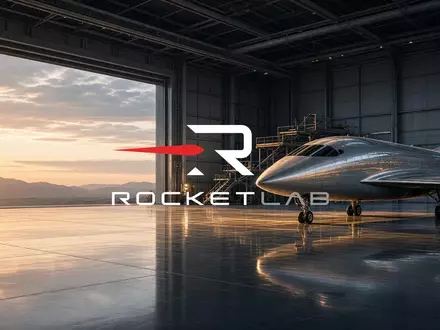 Moderne Raumfahrtanlage bei Sonnenaufgang mit metallischen Oberflächen und technologischer Atmosphäre - Foto: über boerse-global.de