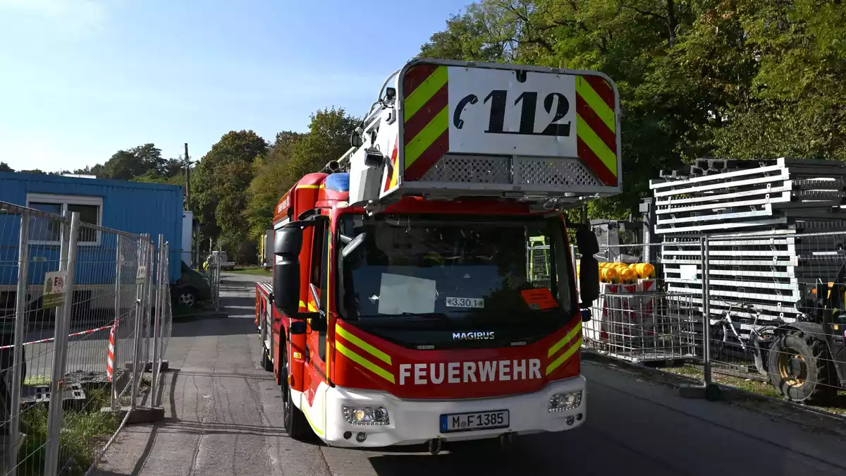 Es gab einen Rettungseinsatz.  - Bild: Felix Hörhager/dpa