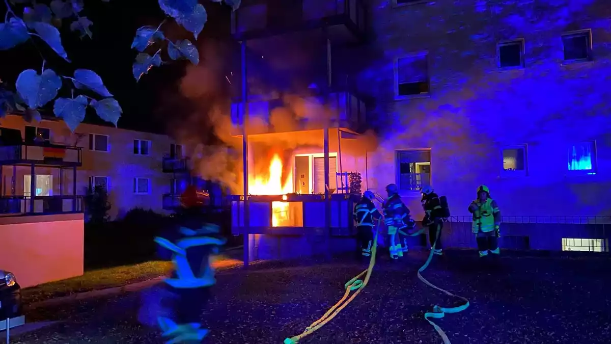 FW-MK: Zwei Brände an Gebäuden - Bild: presseportal.de
