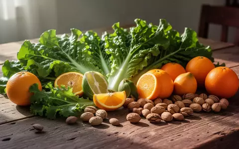 Frisches, rohes Obst und Gemüse auf einem Holztisch als Symbol für eine ausgewogene Nährstoffversorgung. - Foto: über boerse-global.de