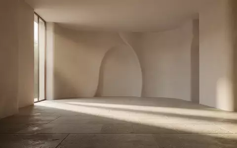 Ein minimalistischer, lichtdurchfluteter Raum mit sanften Schatten, der Ruhe und psychische Stabilität vermittelt. - Foto: über boerse-global.de