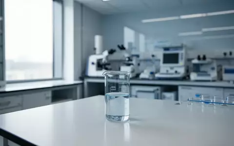 Ein minimalistisches, modernes medizinisches Forschungslabor mit sterilen Oberflächen und diffusem Tageslicht. - Foto: über boerse-global.de