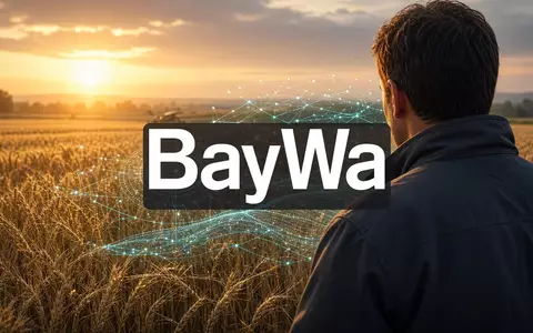 Moderne digitale Schnittstelle in einem landwirtschaftlichen Umfeld, die technologischen Fortschritt symbolisiert. - Foto: über boerse-global.de