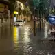 Zahlreiche Straßen im Großraum von Barcelona wie hier in Bellvitge standen unter Wasser.  - Bild: Lorena Sopêna/EUROPA PRESS/dpa