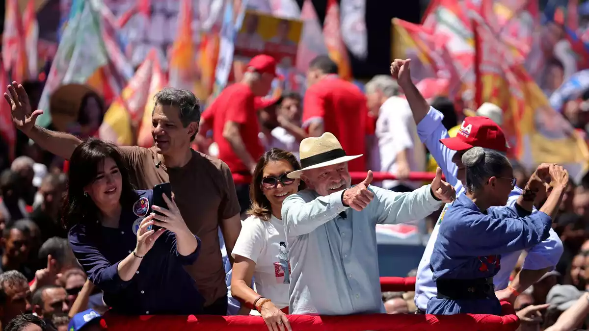 Lula will zum vierten Mal Präsident werden. (Archivbild) - Bild: Allison Sales/AP/dpa