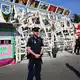 Die Polizei sperrte das Fahrgeschäft ab. - Bild: Felix Hörhager/dpa
