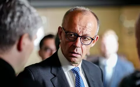 Bundeskanzler Friedrich Merz (CDU) ist in die Ukraine gereist.  - Foto: Kay Nietfeld/dpa