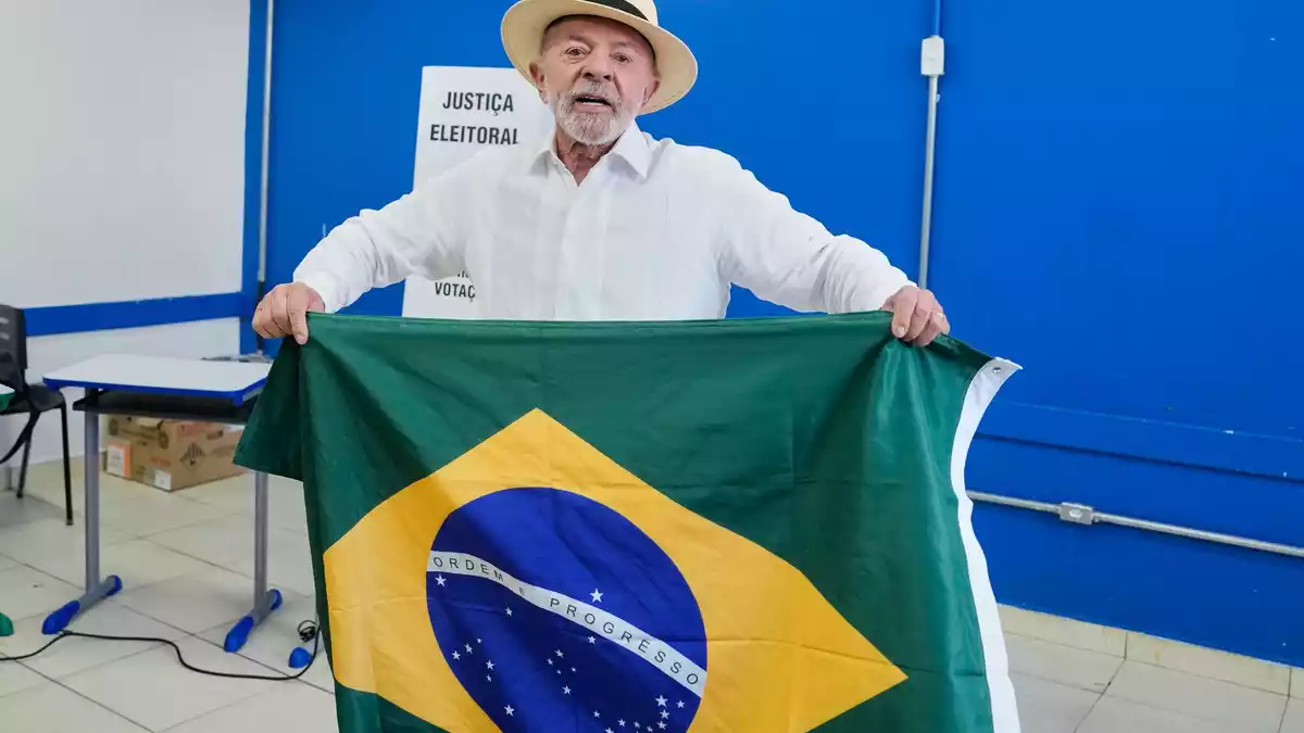 Amtsinhaber Lula will zum vierten Mal Präsident werden.  - Bild: Andre Penner/AP/dpa