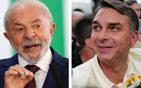 Lula tritt gegen Flávio Bolsonaro in einer Stichwahl Ende Oktober an. - Foto: Marcelo Camargo/Lucas Landau/Agencia Brazil/AP/dpa