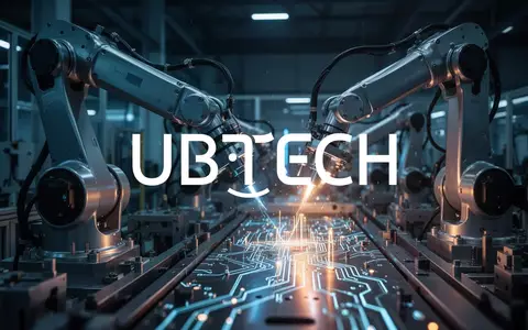 Abstrakte Darstellung einer automatisierten Fertigungshalle in einer modernen Industrieumgebung mit atmosphärischer Beleuchtung. - Foto: über boerse-global.de