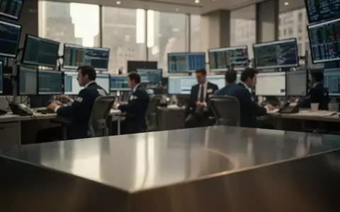 Ein belebter Börsensaal mit Finanzexperten an ihren Arbeitsplätzen bei natürlichem Tageslicht. - Foto: über boerse-global.de