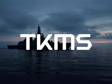 Moderne Silhouette eines Marineschiffs bei Dämmerung auf ruhigem Wasser als Symbol für den Verteidigungssektor. - Foto: über boerse-global.de