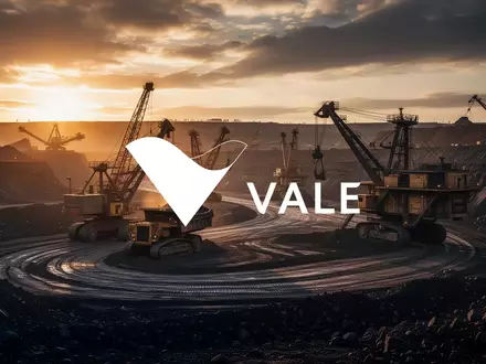 Große industrielle Tagebau-Mine bei Sonnenuntergang mit schweren Maschinen vor einem dramatischen Himmel. - Foto: über boerse-global.de