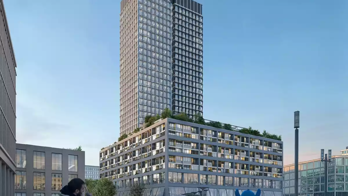 Smarter Riese: Drees & Sommer begleitet Covivios 130-Meter-Leuchtturmprojekt 030BLN in Berlin - Bild: presseportal.de