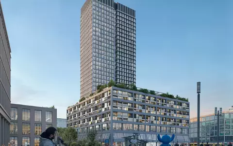 Smarter Riese: Drees & Sommer begleitet Covivios 130-Meter-Leuchtturmprojekt 030BLN in Berlin - Foto: presseportal.de