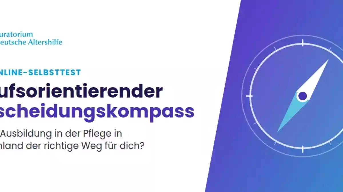 Pflegeausbildung in Deutschland? Neuer Entscheidungs-Kompass hilft jungen Menschen aus Drittstaaten bei der Berufswahl - Bild: presseportal.de