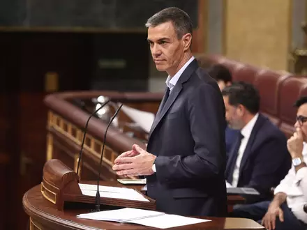 Nach einer Abstimmungsniederlage im Parlament hat Spaniens linker Regierungschef Pedro Sánchez Neuwahlen angekündigt. (Archivbild) - Foto: Eduardo Parra/EUROPA PRESS/dpa