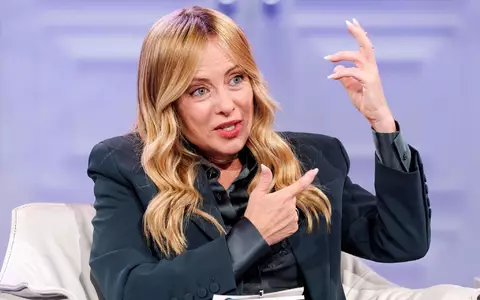 Italiens Ministerpräsidentin Giorgia Meloni lässt ihre Stimme urheberrechtlich schützen. (Archivfoto) - Foto: Roberto Monaldo/LaPresse/AP/dpa