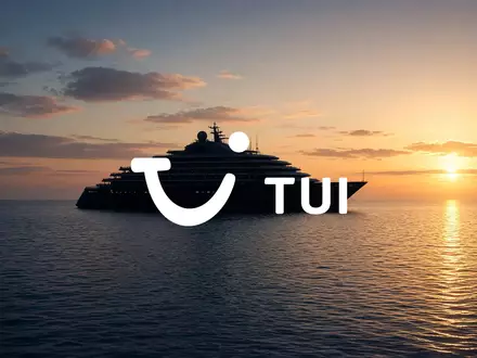 Luxuriöses Kreuzfahrtschiff bei Sonnenuntergang auf ruhigem Meer - Foto: über boerse-global.de