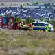 Feuerwehr, Polizei und Rettungsdienst waren mit vielen Kräften im Einsatz. - Bild: Marius Bulling/onw-images/dpa