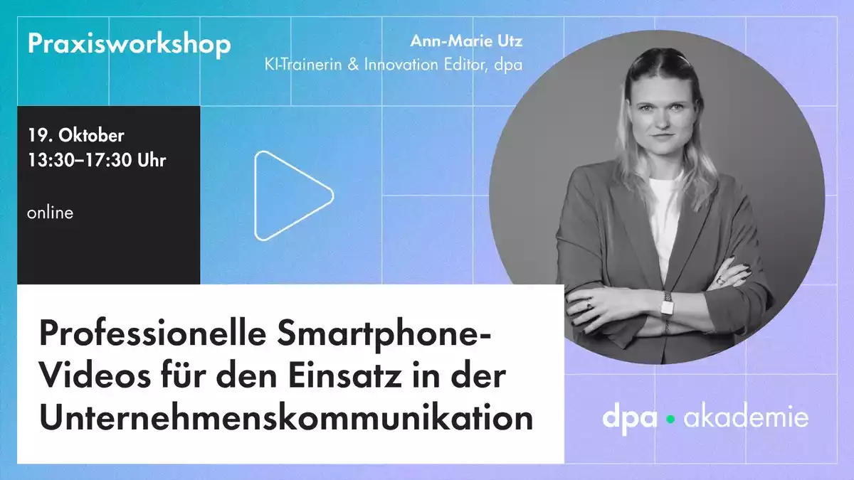 Professionelle Smartphone-Videos für den Einsatz in der Unternehmenskommunikation - Bild: presseportal.de
