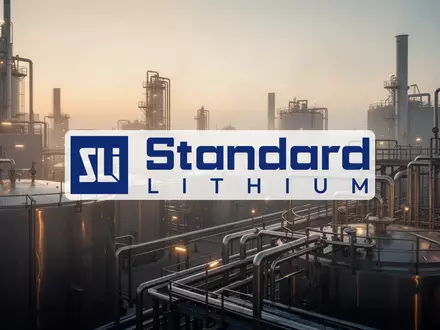 Moderne industrielle Lithium-Verarbeitungsanlage in der Abenddämmerung mit Fokus auf technologische Prozesse. - Foto: über boerse-global.de