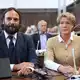 Christina Block bestreitet die Vorwürfe der Anklage. - Bild: Marcus Brandt/dpa pool/dpa