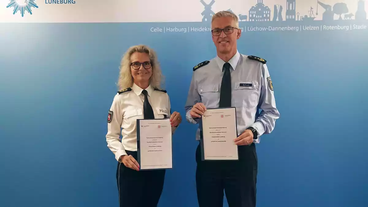 BPOLD-H: Gemeinsame Pressemitteilung der PD Lüneburg und der BPOLD Hannover: Bundespolizeidirektion Hannover und Polizeidirektion Lüneburg stärken Zusammenarbeit - Bild: presseportal.de