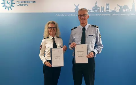 BPOLD-H: Gemeinsame Pressemitteilung der PD Lüneburg und der BPOLD Hannover: Bundespolizeidirektion Hannover und Polizeidirektion Lüneburg stärken Zusammenarbeit - Foto: presseportal.de