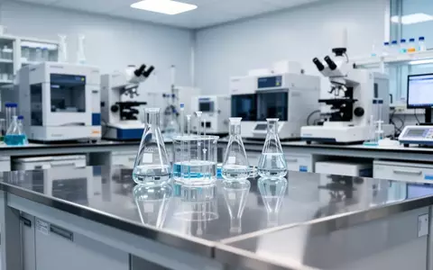Modernes klinisches Forschungslabor mit sterilen Arbeitsflächen und Laborausstattung ohne sichtbare Personen oder Schriftzüge. - Foto: über boerse-global.de