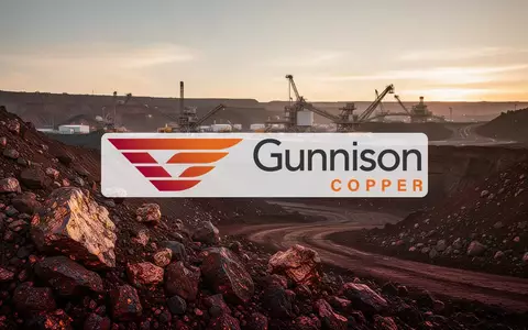 Abstrakte Darstellung einer Kupfermine bei Sonnenaufgang mit Fokus auf industrielle Entwicklung und Rohstoffgewinnung. - Foto: über boerse-global.de