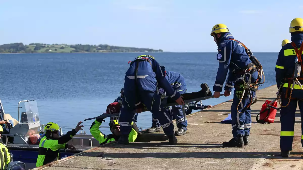 THW HH MV SH: Deutsch-dänische Zusammenarbeit bei Übung Blåtand 2026 - THW bringt technische Fähigkeiten in Süddänemark ein - Bild: presseportal.de