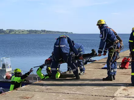 THW HH MV SH: Deutsch-dänische Zusammenarbeit bei Übung Blåtand 2026 - THW bringt technische Fähigkeiten in Süddänemark ein - Foto: presseportal.de