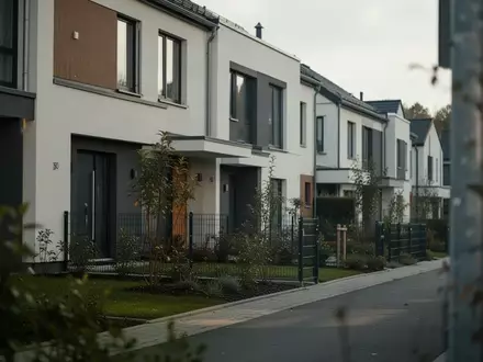 Symbolbild: moderne Wohnhäuser mit Gärten - Foto: über boerse-global.de
