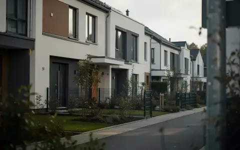 Symbolbild: moderne Wohnhäuser mit Gärten - Foto: über boerse-global.de