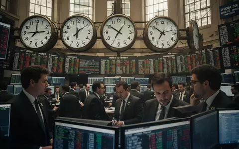 Börsenparkett in São Paulo mit Händlern während eines intensiven Handelstages. - Foto: über boerse-global.de