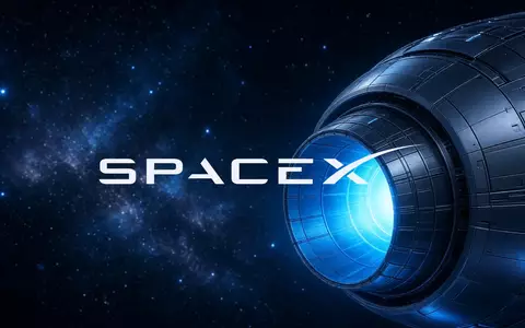 Abstraktes, atmosphärisches Bild eines futuristischen Raumschiff-Triebwerks vor einem dunklen Weltraumhintergrund. - Foto: über boerse-global.de