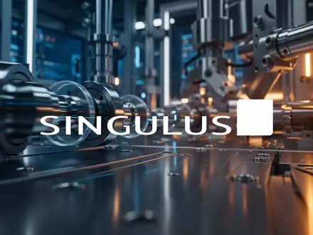 Abstraktes Bild einer industriellen Fertigungsanlage mit Fokus auf technologische Entwicklung und strategische Prozesse. - Foto: über boerse-global.de