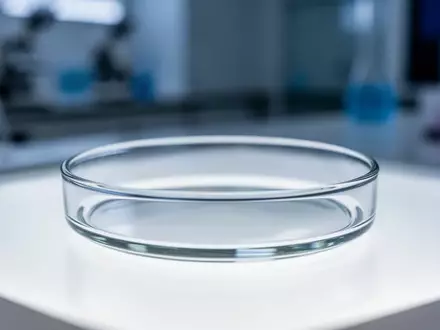 Eine Nahaufnahme einer sterilen Petrischale in einem klinischen Labor, die den Fokus auf wissenschaftliche Forschung legt. - Foto: über boerse-global.de