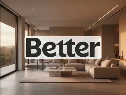 Modernes Wohninterieur mit warmem Licht und architektonischen Akzenten als Symbol für den Immobilienfinanzmarkt. - Foto: über boerse-global.de