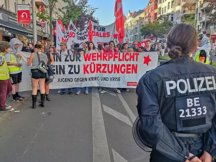 Protest gegen Wehrpflicht (Archiv) - Foto: via dts Nachrichtenagentur