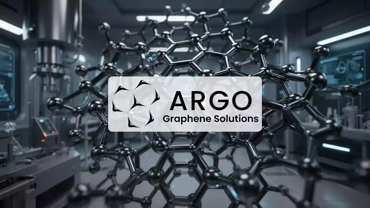 Argo Graphene plant industrielle Graphenfertigung mit zehn Tonnen je Quartal