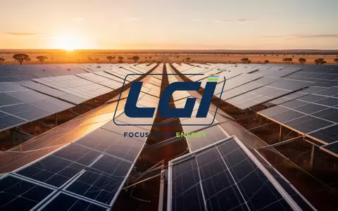 Moderne Solarparks in einer sonnigen Landschaft bei Sonnenuntergang - Foto: über boerse-global.de