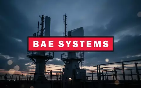 Abstrakte Darstellung von moderner Radartechnologie vor einem dramatischen Abendhimmel als Symbol für die Verteidigungsindustrie. - Foto: über boerse-global.de