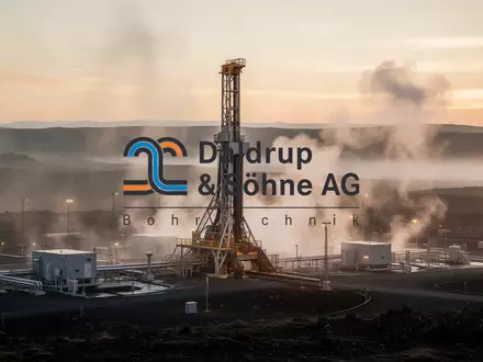 Geothermische Energieanlage bei Sonnenaufgang als Symbol für nachhaltige Energieprojekte. - Foto: über boerse-global.de