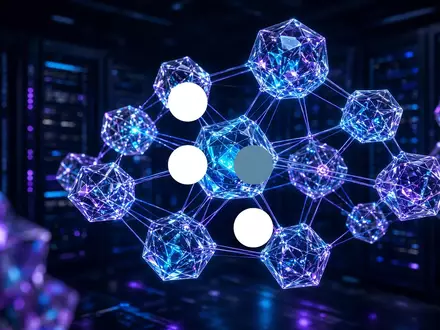 Abstrakte Darstellung von Quantencomputing-Strukturen in einer modernen, technologisch geprägten Laborumgebung. - Foto: über boerse-global.de