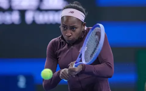 Beim Turnier in Peking gab es eine Kontroverse um Coco Gauff.  - Foto: Achmad Ibrahim/AP/dpa