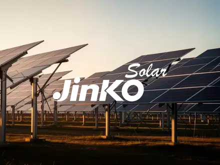 Moderne Solarpark-Anlage unter goldenem Abendlicht als Symbol für nachhaltige Energiewirtschaft. - Foto: über boerse-global.de