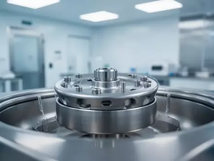Eine sterile Laborumgebung mit einer Zentrifuge in einem medizinischen Forschungszentrum. - Foto: über boerse-global.de