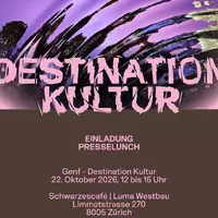 EINLADUNG zum Presse-Lunch nach Zürich: Genf - Destination Kultur - Foto: presseportal.de